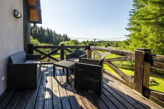 Terrace, sun, and relaxation - Klíny, Studánka