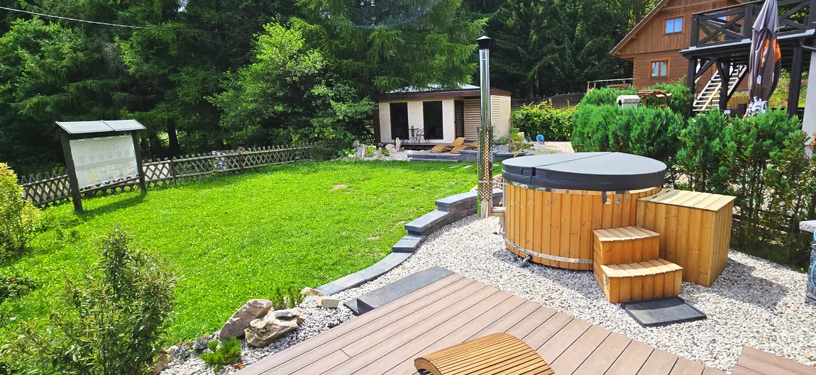 Wellness Penzion Studánka, sauna a vířivka
